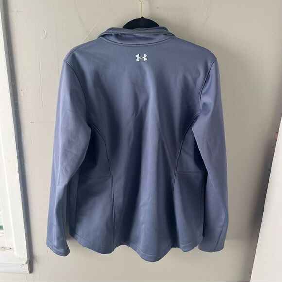 Under Armour Cold Infrared Softshell Jacket Steel Blue - Picture 5 of 7